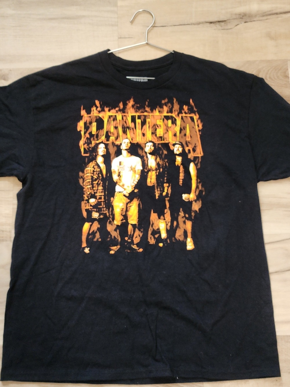 Black Pantera Graphic Tee - Men's Band Shirt Size XL